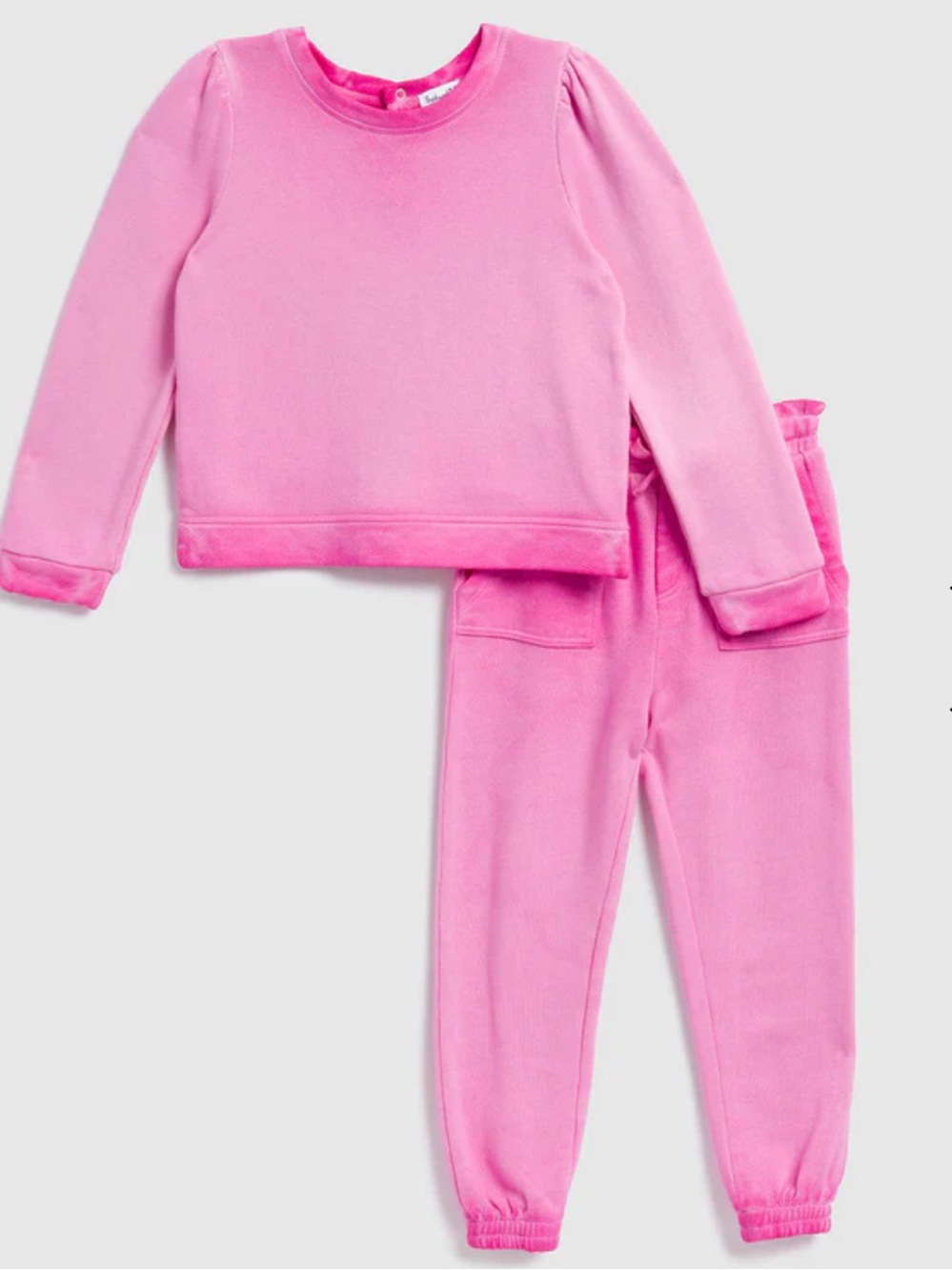 Splendid Baby Girls Infant Toddler Jogger Set Gradient Pink Sweatshirt 4T Sweats